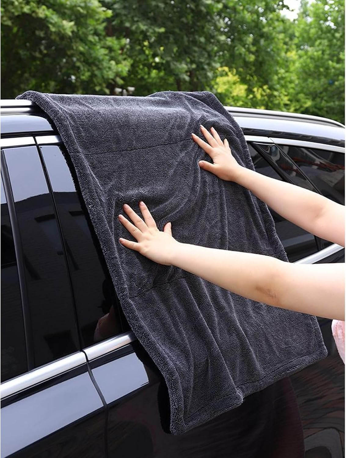 Microfiber Drying Towel Super Absorbent Car Drying Towel Water Absorbent & Scratches Frees for Car Washing